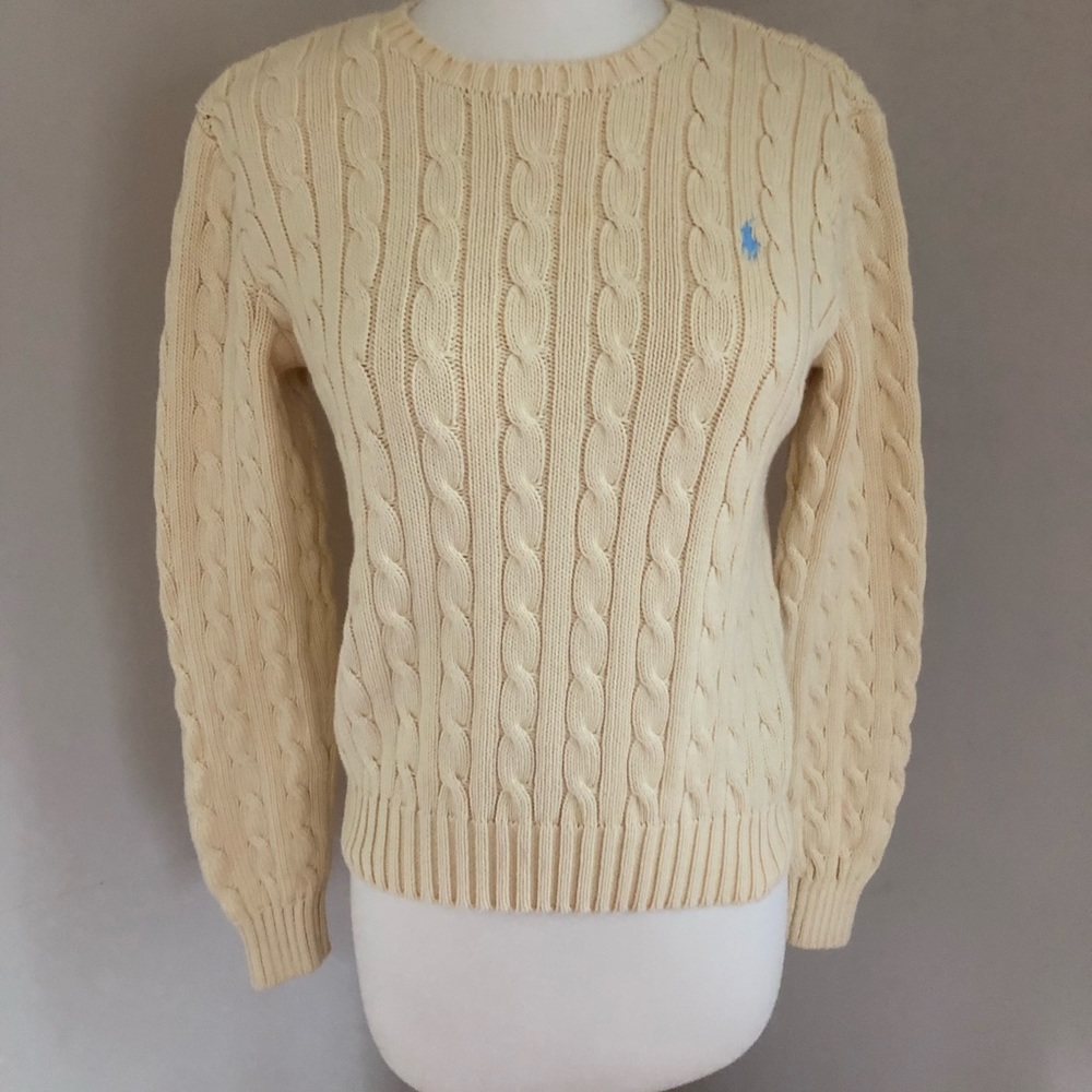 Ralph Lauren Cotton cable sweater